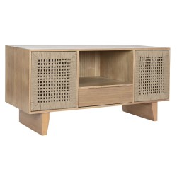 TV-Möbel Home ESPRIT Beige natürlich Jute Kiefer 120 x 40 x 55 cm