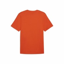 Men’s Short Sleeve T-Shirt Puma Graphics Sneaker Orange