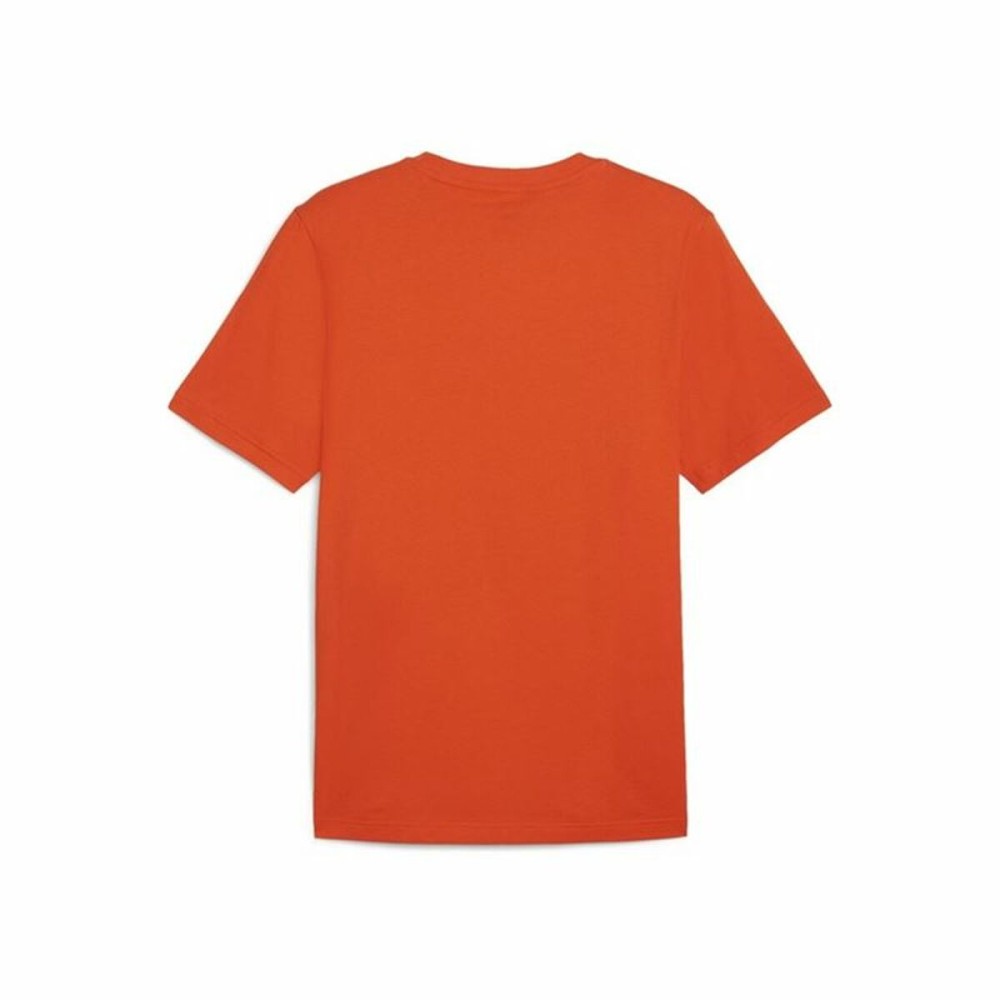 Men’s Short Sleeve T-Shirt Puma Graphics Sneaker Orange