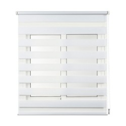 Roller blinds Stor Planet Clip&Fix Night&Day White (120 x 180 cm)