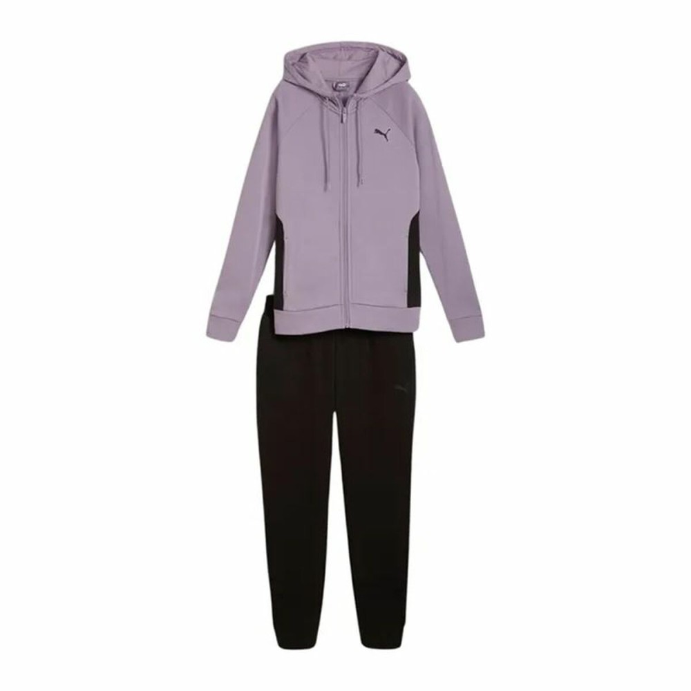Women's Tracksuit Puma Classic Hooded Tracksuit Fl 2 Pieces