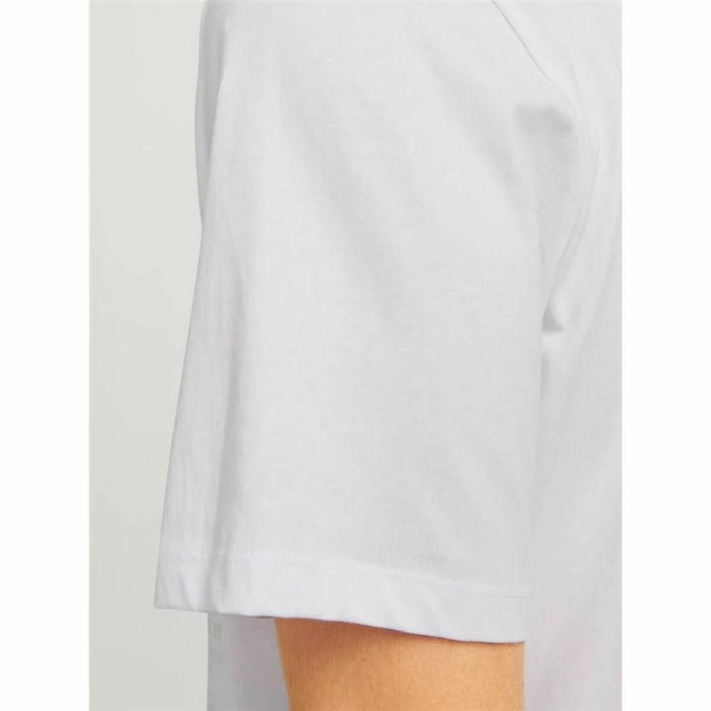 Herren Kurzarm-T-Shirt Jack & Jones Weiß