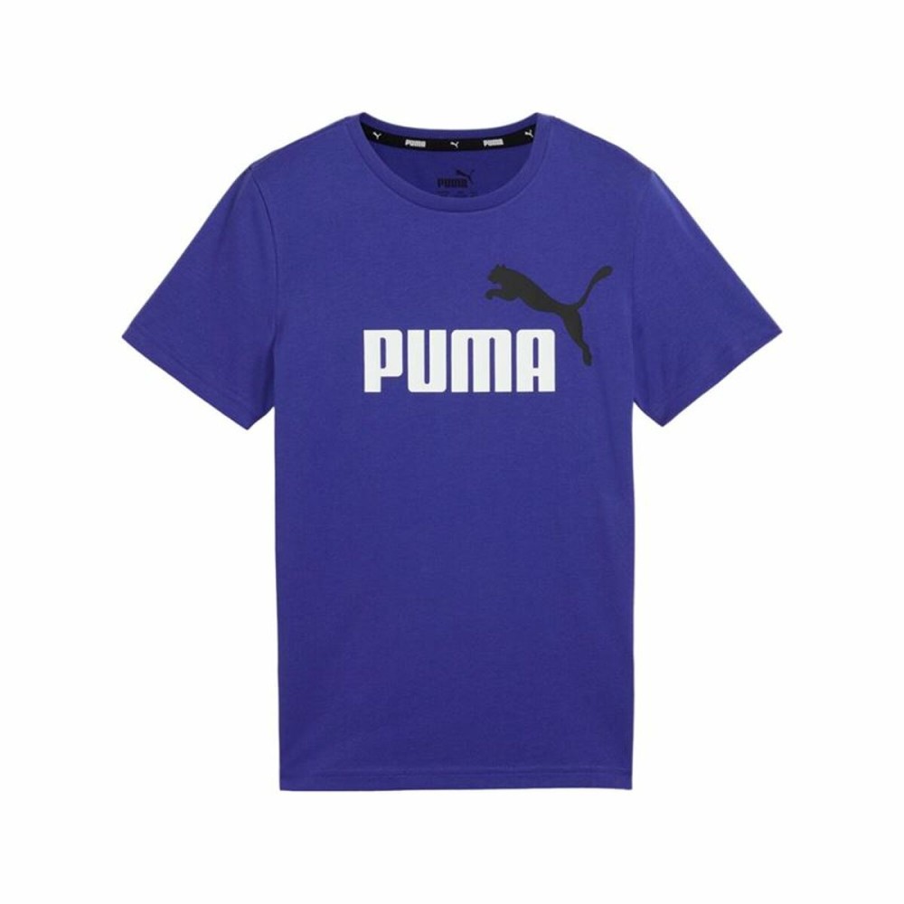 Kurzarm-T-Shirt für Kinder Puma Essentials + 2 Col Logo