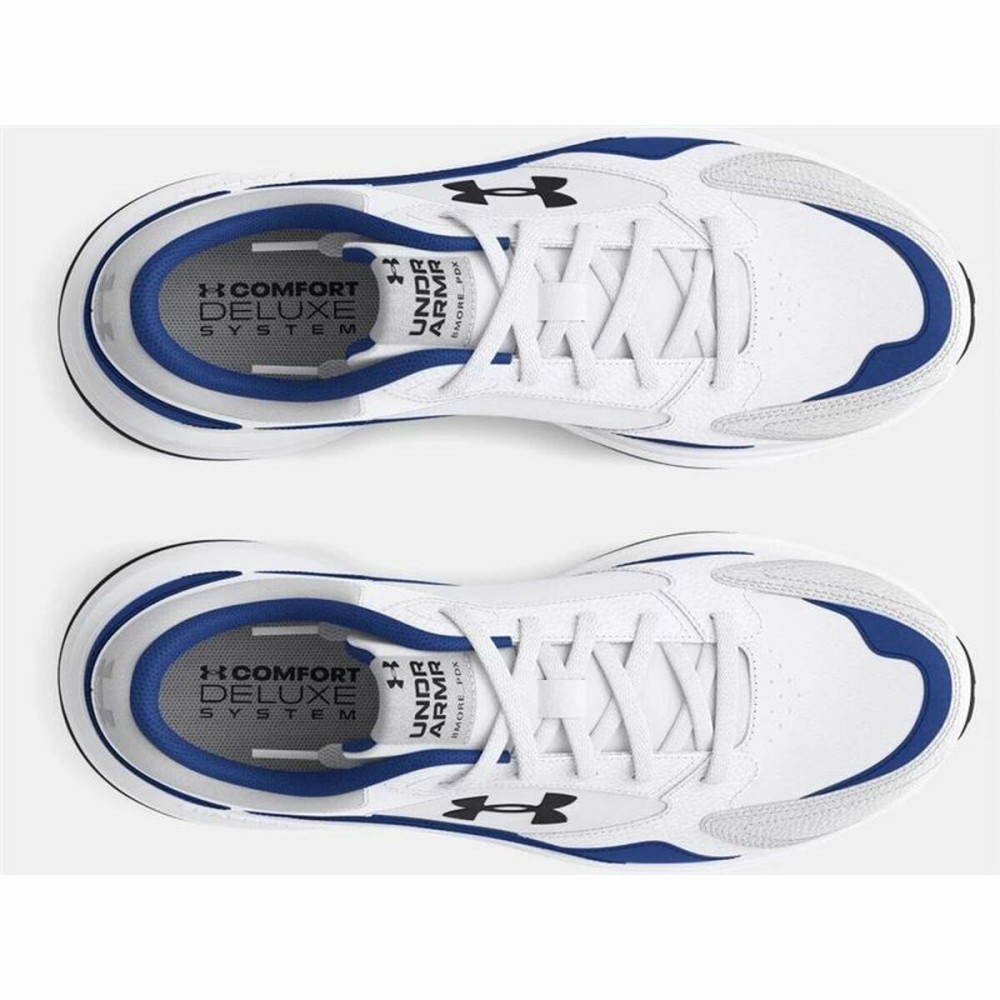 Chaussures de Sport pour Homme Under Armour Edge Lthr Blanc