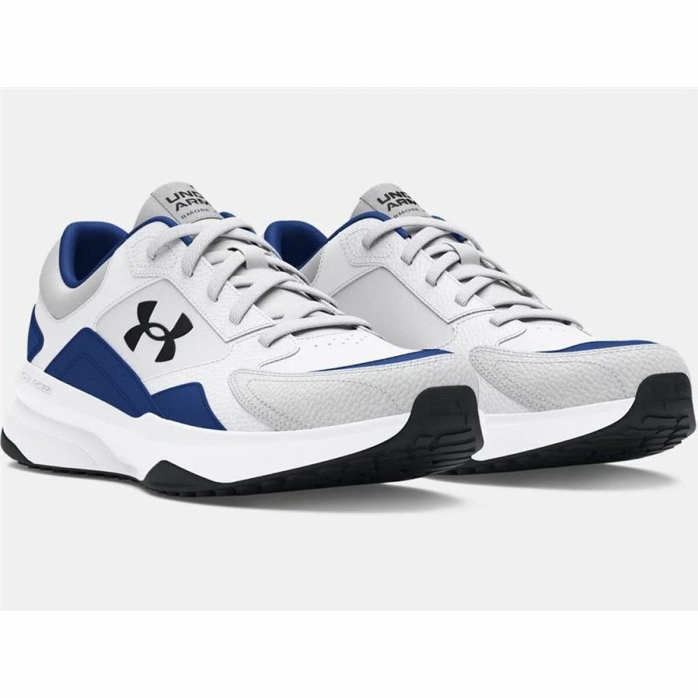 Chaussures de Sport pour Homme Under Armour Edge Lthr Blanc