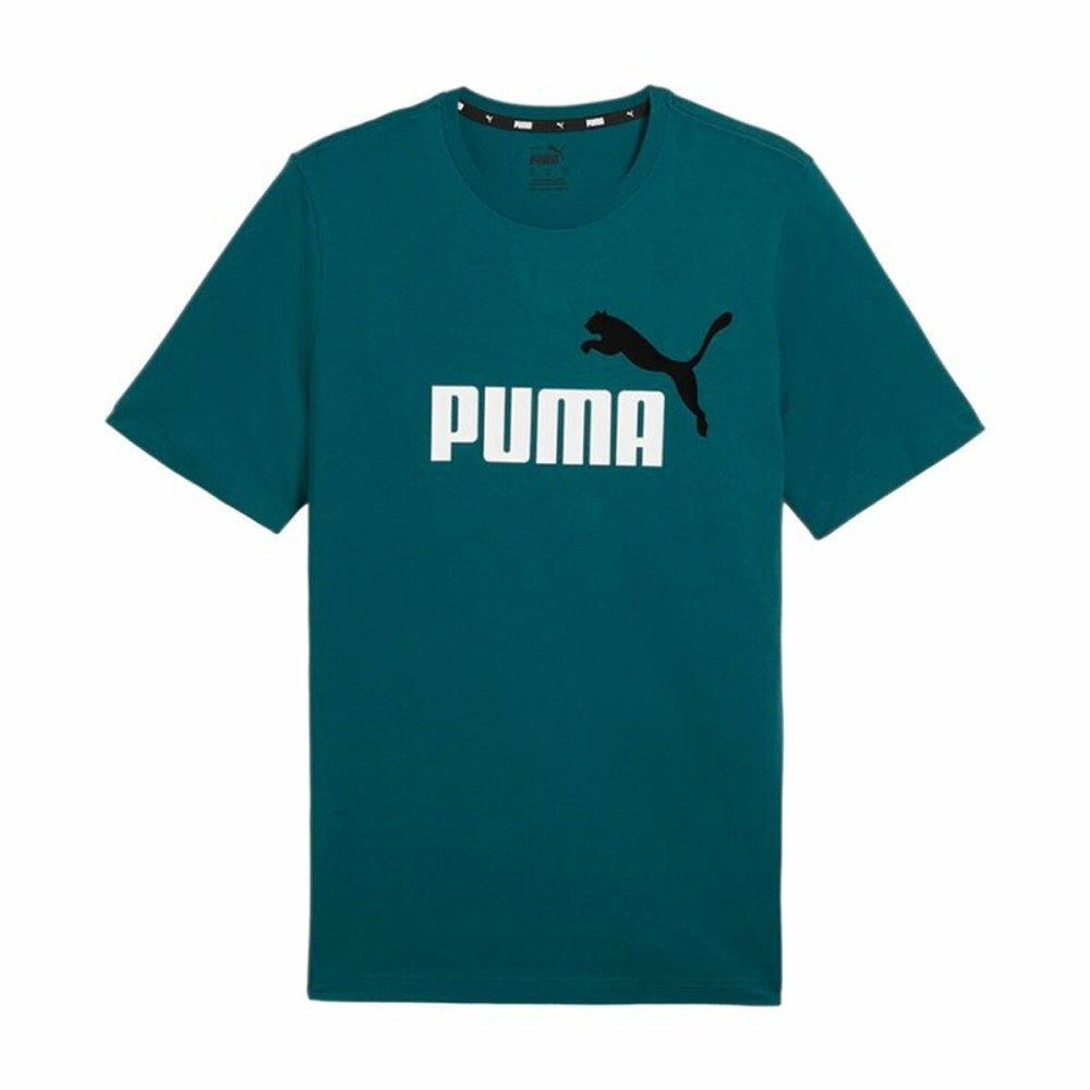 Men’s Short Sleeve T-Shirt Puma Ess+ 2 Col Logo