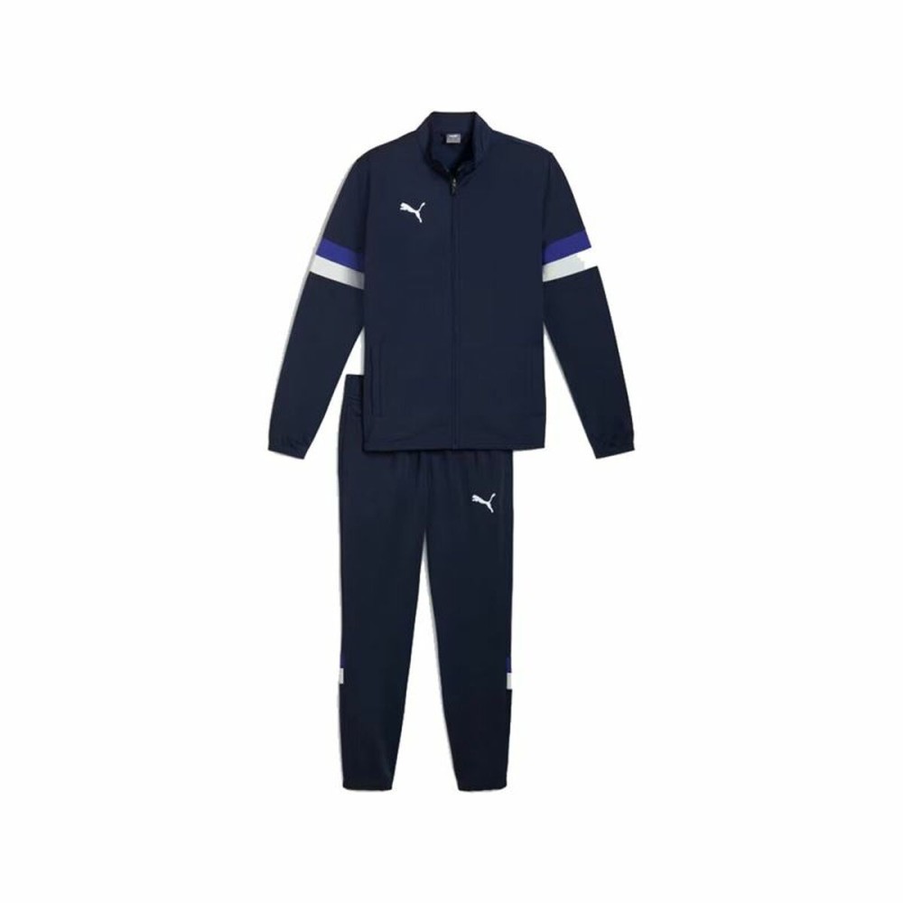 Jogginghose für Erwachsene Puma Individualrise Blau Marineblau Herren