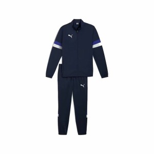 Jogginghose für Erwachsene Puma Individualrise Blau Marineblau Herren