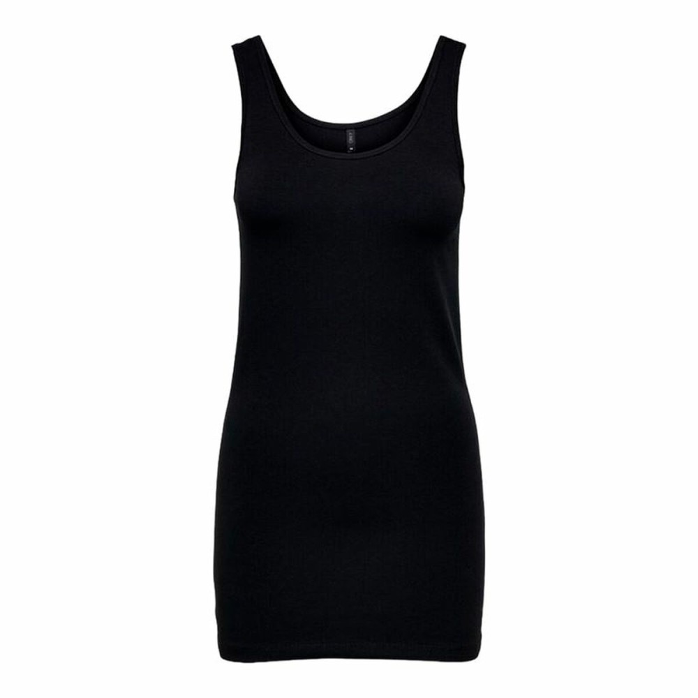 Tanktop Frau Only Onllive Love Long Schwarz