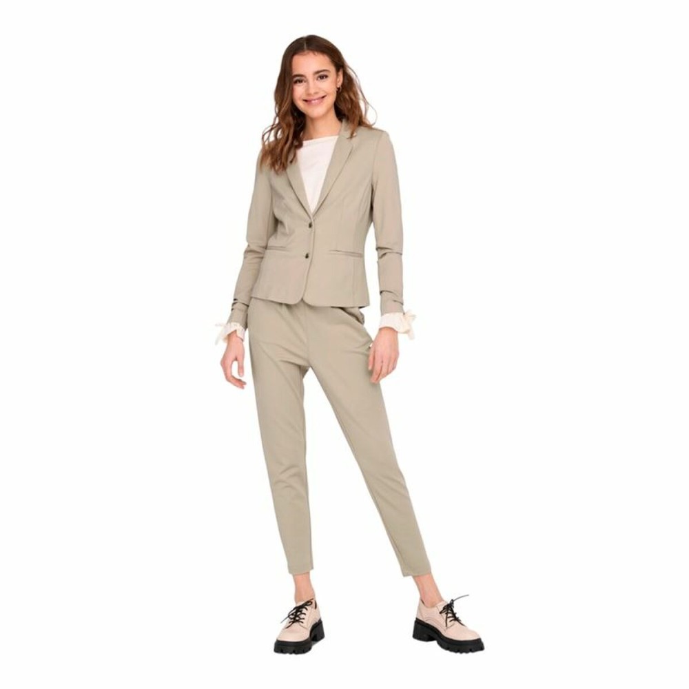 Lange Sporthose Only Onlpoptrash Life Easy Col Pure Cashmere Damen