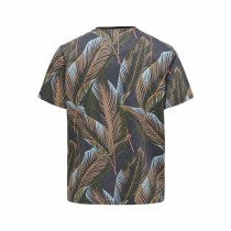Herren Kurzarm-T-Shirt Only & Sons Onskobe Reg Banana Leaf Schwarz