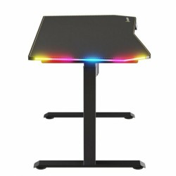 Desk Gaming Forgeon Battleground Black 140 x 70 x 75 cm