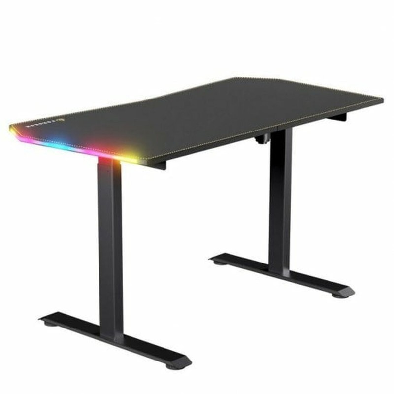 Desk Gaming Forgeon Battleground Black 140 x 70 x 75 cm