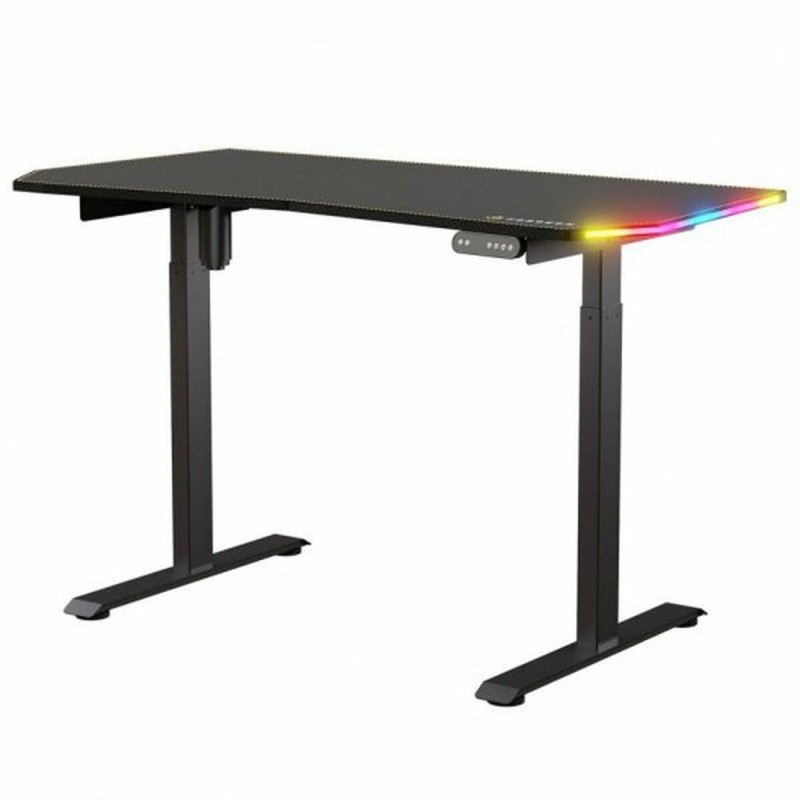 Desk Gaming Forgeon Battleground Black 140 x 70 x 75 cm