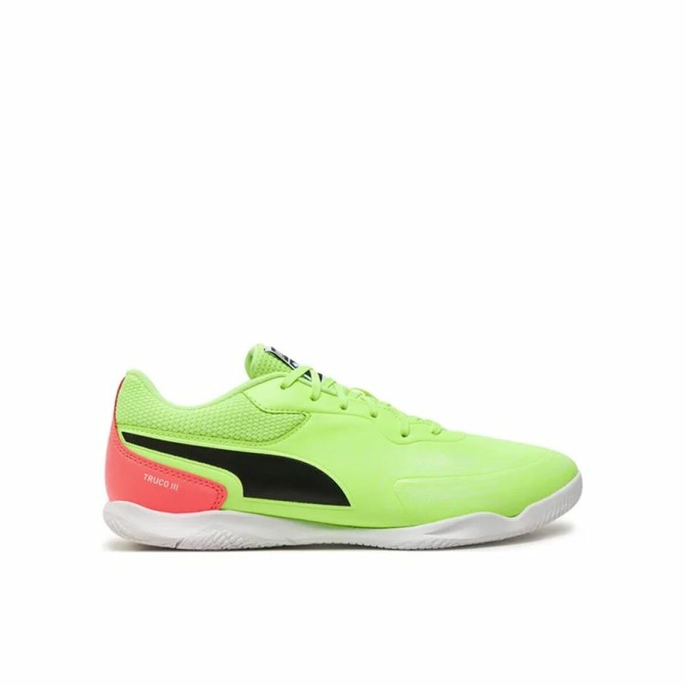 Hallenfußballschuhe für Erwachsene Puma Truco III grün