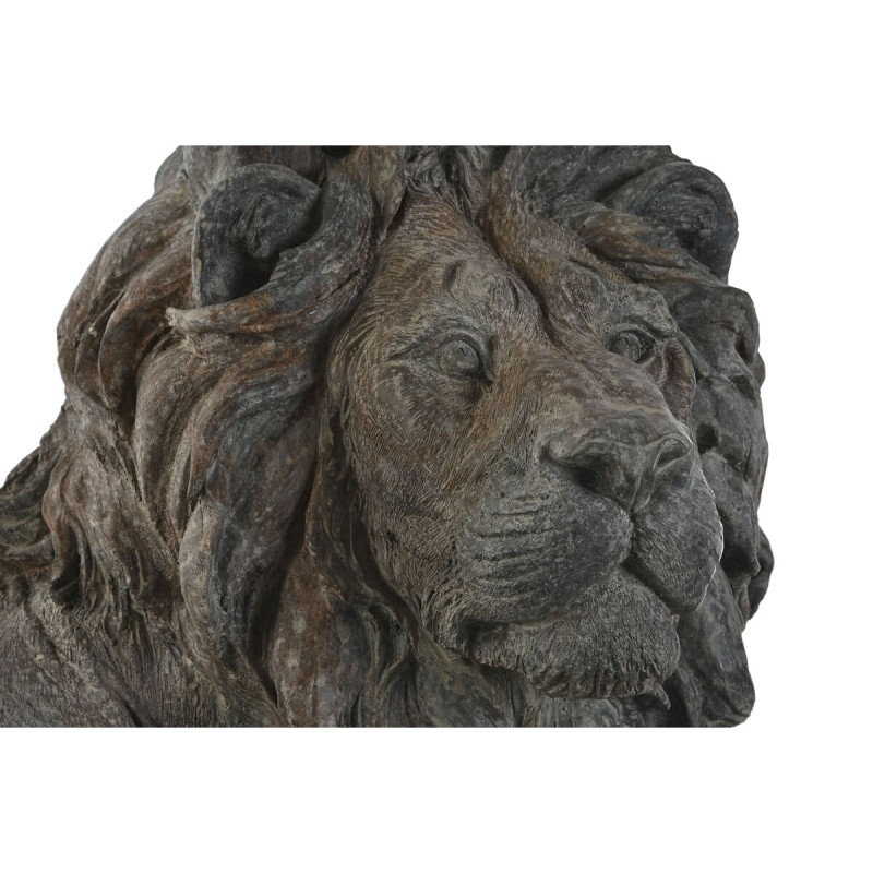 Decorative Figure Home ESPRIT Grey Lion 80 x 36 x 39 cm