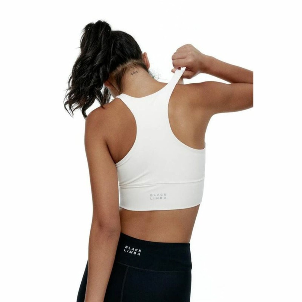 Women’s Sports Top Black Limba Diardi Cream