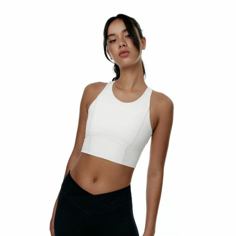 Women’s Sports Top Black Limba Diardi Cream
