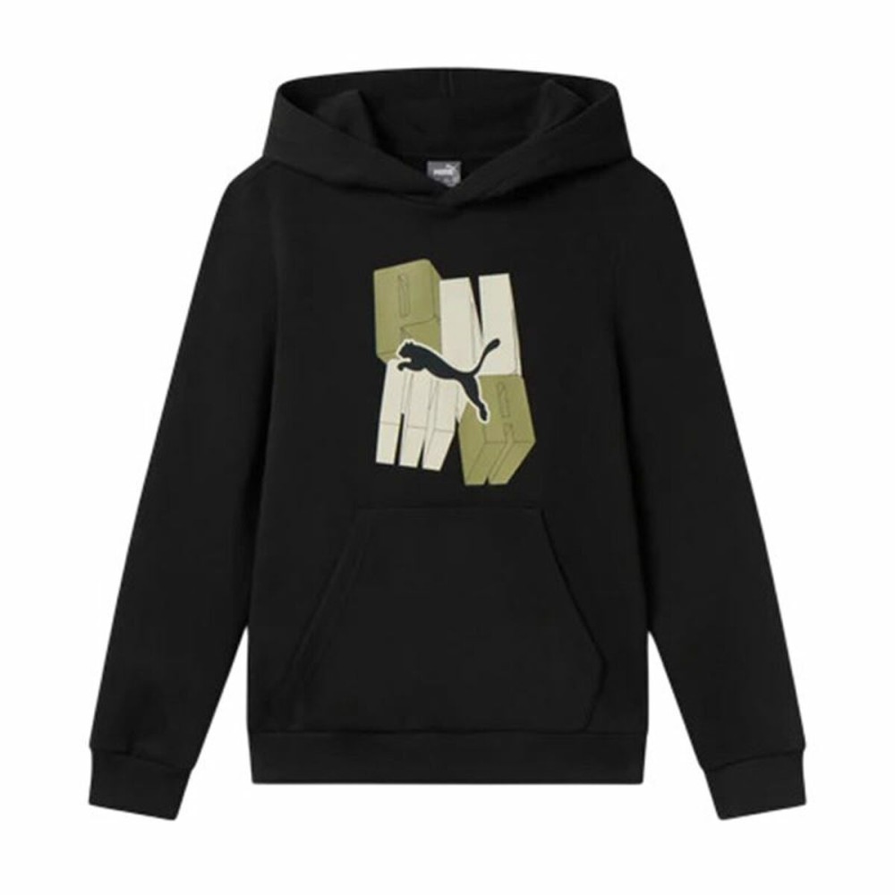 Jungen Sweater mit Kapuze Puma Essentials+ Graphic Fl