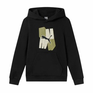 Jungen Sweater mit Kapuze Puma Essentials+ Graphic Fl