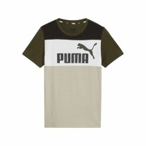 Kurzarm-T-Shirt für Kinder Puma Ess Block