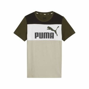 Kurzarm-T-Shirt für Kinder Puma Ess Block
