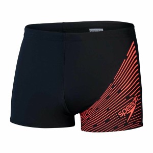 Herren Badehose Speedo Aquashort Schwarz