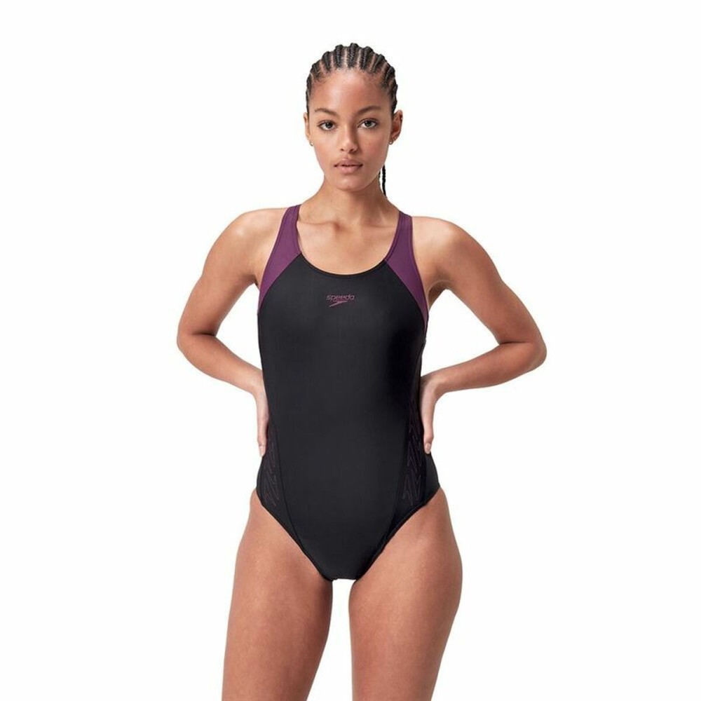 Women’s Bathing Costume Speedo Hyperboom Splice Purple