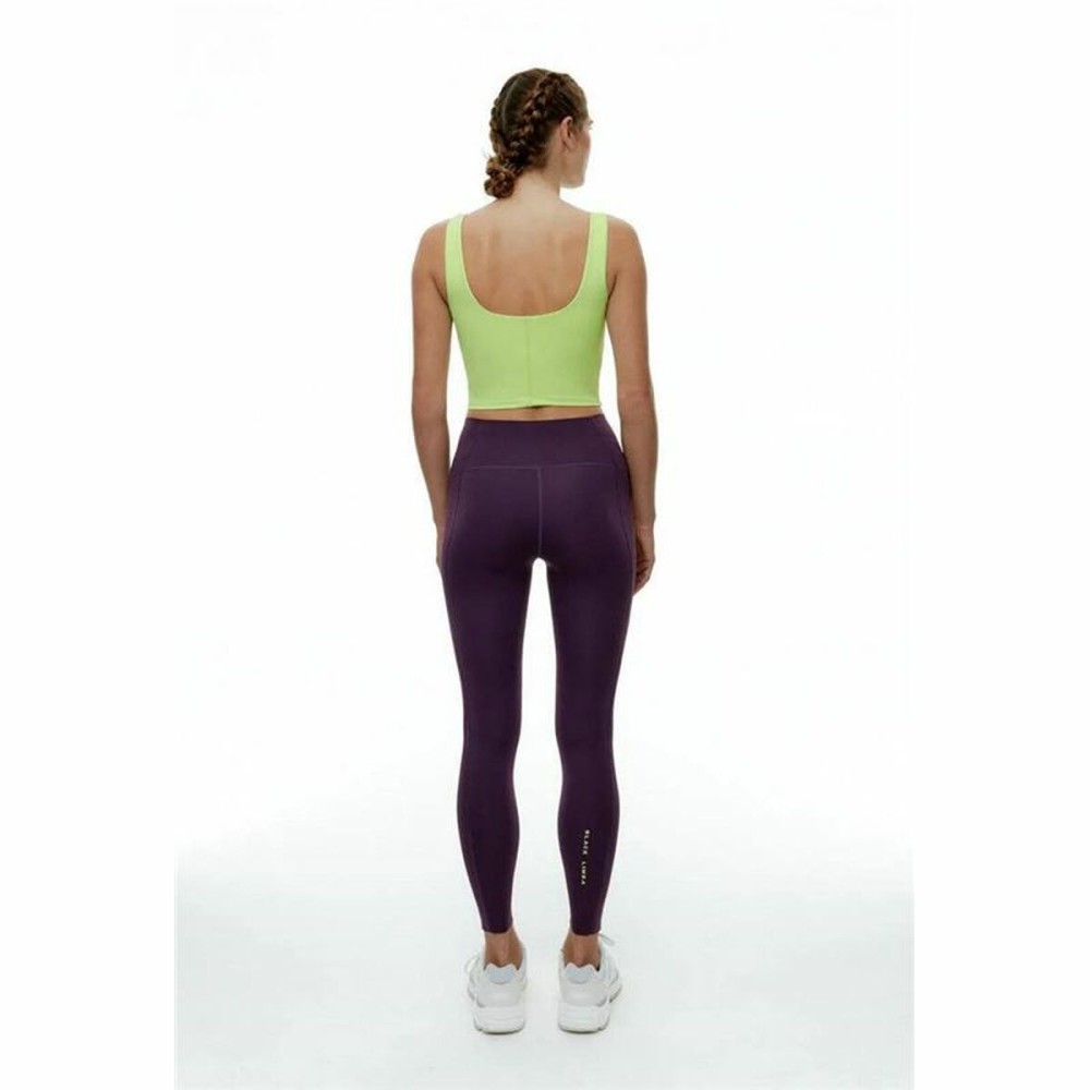 Women’s Sports Top Black Limba Bhakti Lime