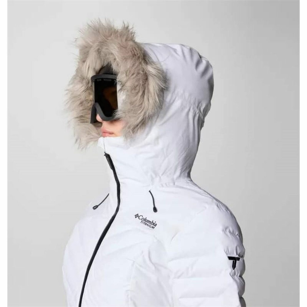 Veste de Sport pour Femme Columbia Bird Mountain III Blanc