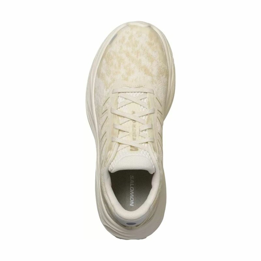 Running Shoes for Adults Salomon Aero Glide 2 Beige Lady