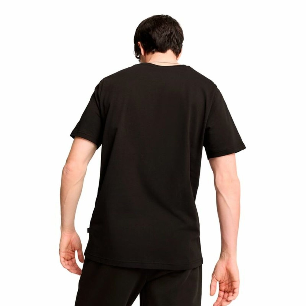 Men’s Short Sleeve T-Shirt Puma Ess Tape Minimal Gold