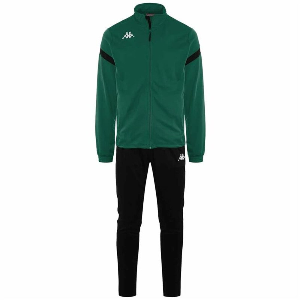 Jogginghose für Erwachsene Kappa Dalcito Schwarz grün Für Kinder Unisex 2 Stücke