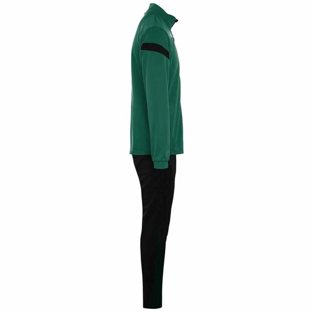 Tracksuit for Adults Kappa Dalcito Black Green Children's Unisex 2 Pieces