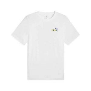 Men’s Short Sleeve T-Shirt Puma Graphics Puma Sports Club White
