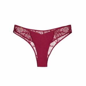 Panties Black Limba Caudel Maroon