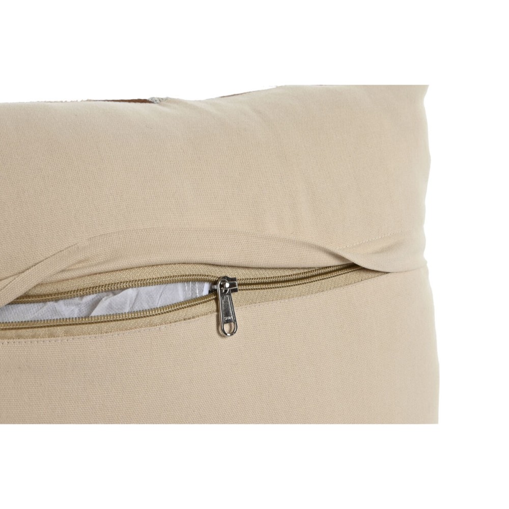 Kissen DKD Home Decor Dunkelbraun Camel Kolonial 40 x 10 x 40 cm