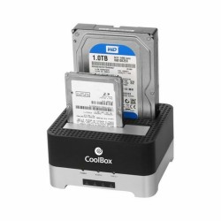 Boîtier Externe CoolBox COO-DUPLICAT2 2,5"-3,5" SATA USB 3.0