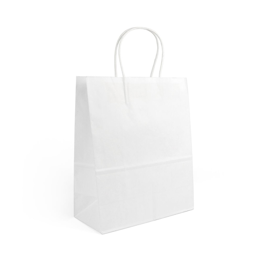 Papiertaschen Algon Weiß 32 x 12 x 40 cm 3 Stücke (24 Stück)
