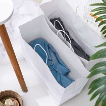 Sac en papier Algon Blanc 26 x 17 x 26 cm 3 Pièces (24 Unités)