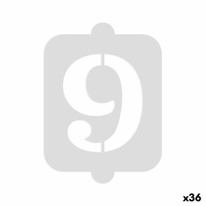 Gabarit de gâteau Algon Numéro 9 36 Unités