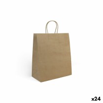 Papiertaschen Algon Kraft 26 x 14 x 31 cm 3 Stücke (24 Stück)