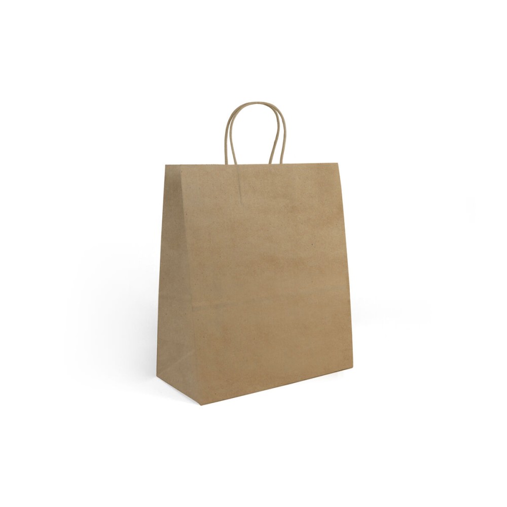 Papiertaschen Algon Kraft 26 x 14 x 31 cm 3 Stücke (24 Stück)