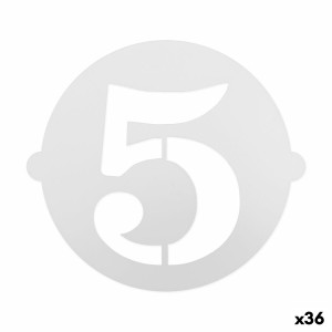 Gabarit de gâteau Algon Numéro 5 36 Unités