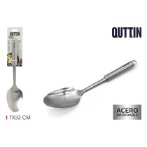 Spoon Quttin Stainless steel 35 x 6,5 x 5 cm (24 Units)