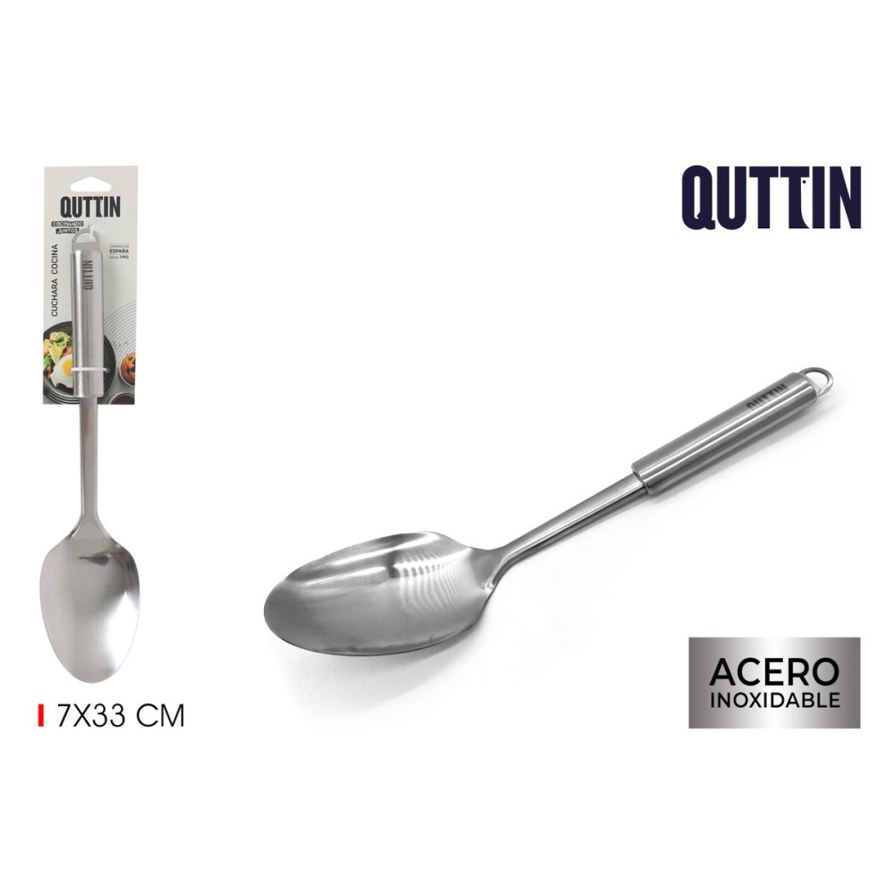 Spoon Quttin Stainless steel 35 x 6,5 x 5 cm (24 Units)