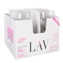 Cocktail glass LAV 645 ml 9,4 x 20 cm 4 Pieces (6 Units)