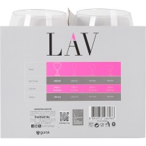 Cocktail glass LAV 645 ml 9,4 x 20 cm 4 Pieces (6 Units)