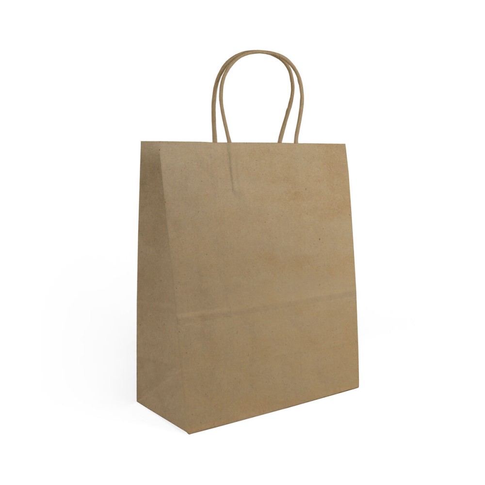 Papiertaschen Algon Kraft 32 x 12 x 40 cm 3 Stücke (24 Stück)