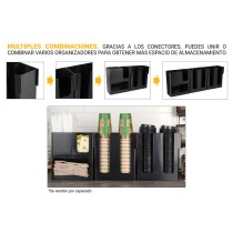 Support pour Ustensiles de Cuisine My Bar 23 x 11 x 24 cm (6 Unités)